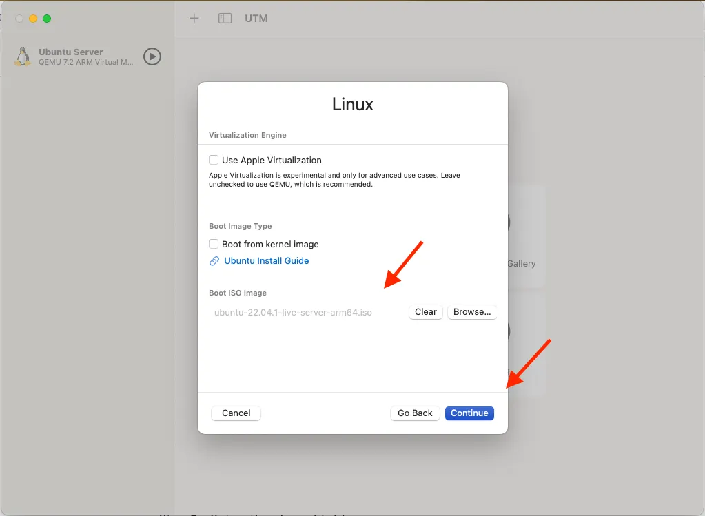 Choose Virtualization